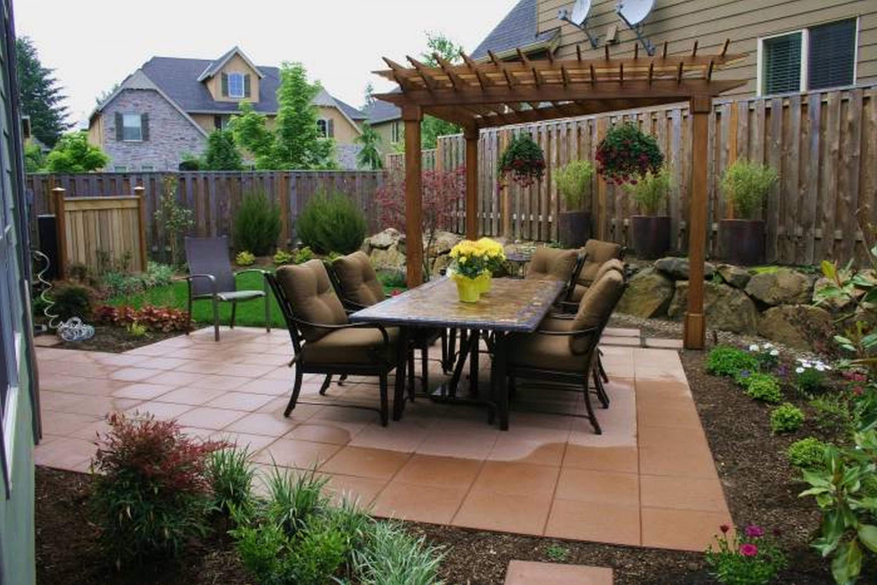 Awesome Gallery Of Interesting Small Backyard Ideas Interior Design 