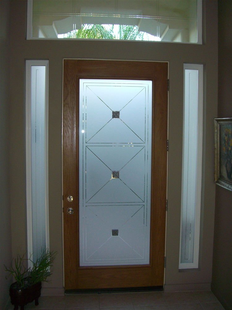 Front Door Glass Home Improvement Ideas For You Interior Design