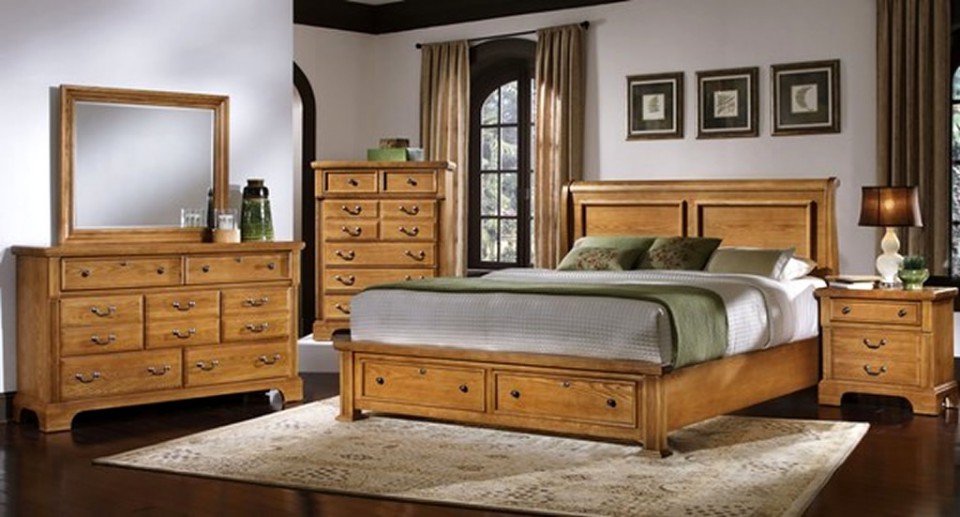 used solid wood bedroom furniture