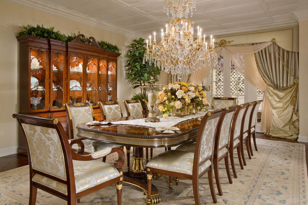 luxury dining room lighting