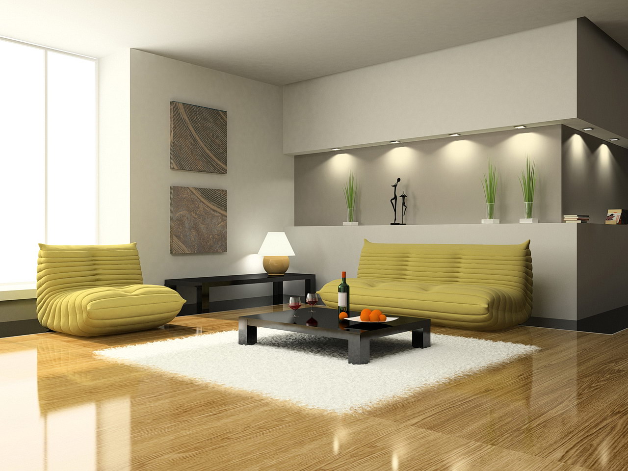 simple living room light