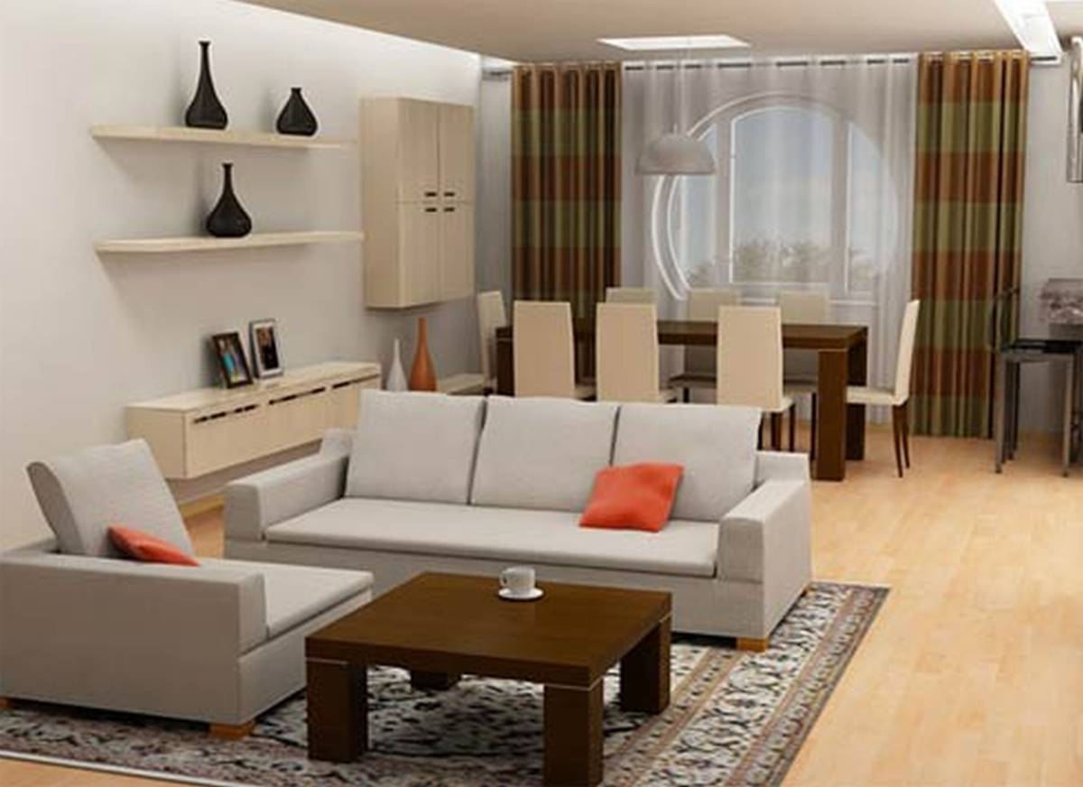 simple small living room furniture arrangement