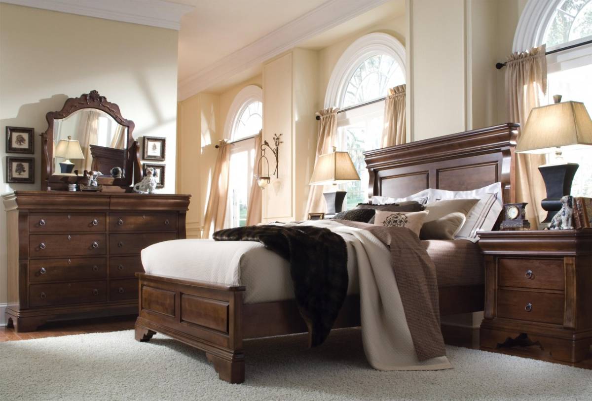 modern solid wood bedroom furniture