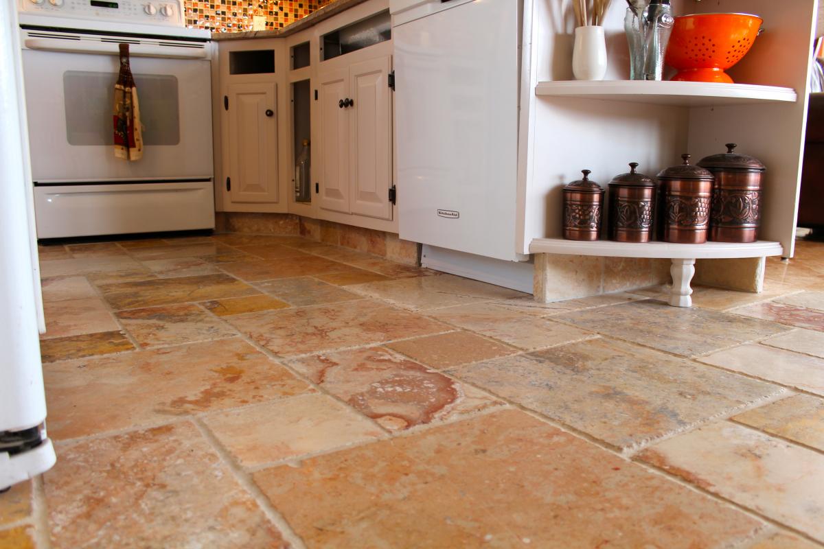 design for kitchen floors using tile